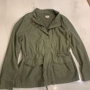 a.n.a Sage Green Utility Jacket